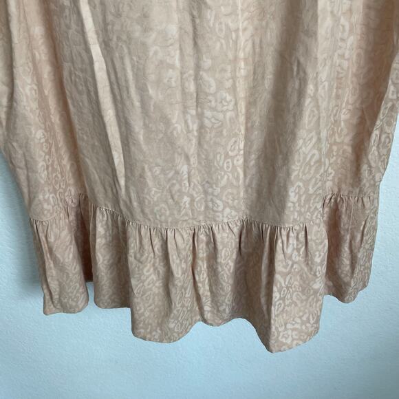 BAUM UND PFERDGARTEN Neutral Cream Cheetah Mini Dress - Picture 7 of 12